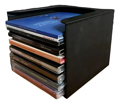 Caja Para 8 Cds Rack Muro