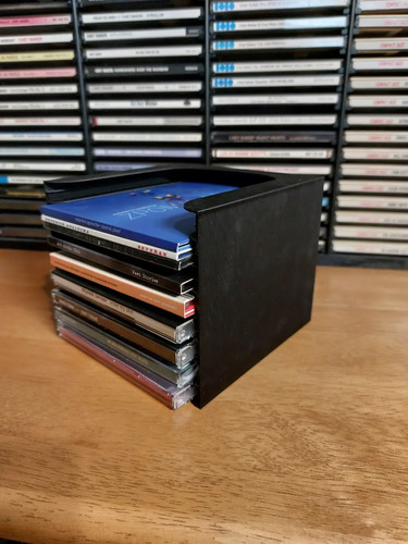 Caja Para 8 Cds Rack Muro 6