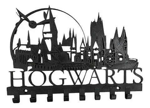 Colgador De Llaves Versión Hogwarts Harry Potter