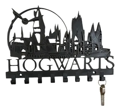 Colgador De Llaves Versión Hogwarts Harry Potter 2