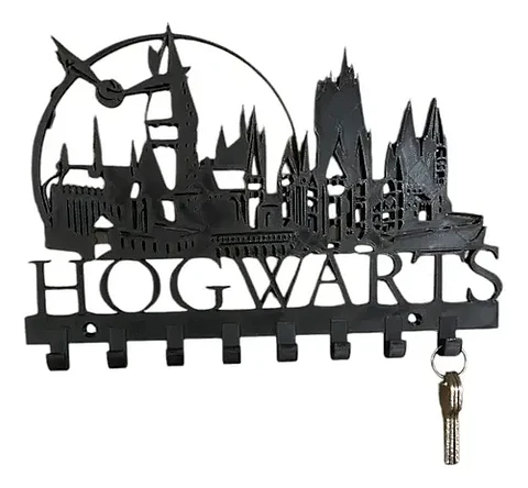 Colgador De Llaves Versión Hogwarts Harry Potter