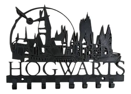 Colgador De Llaves Versión Hogwarts Harry Potter 4