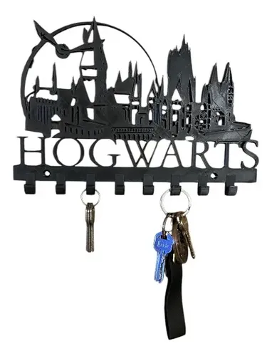 Colgador De Llaves Versión Hogwarts Harry Potter 5