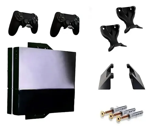 Soporte Para Ps4 + 2 Soporte Joystick Playstation 4 1