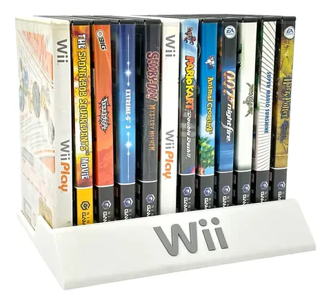 Stand Organizador Para Juegos Nintendo Wii