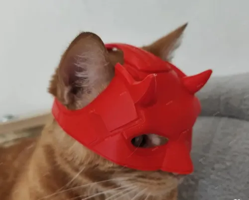 Mascara Para Gato Versión Daredevil 5