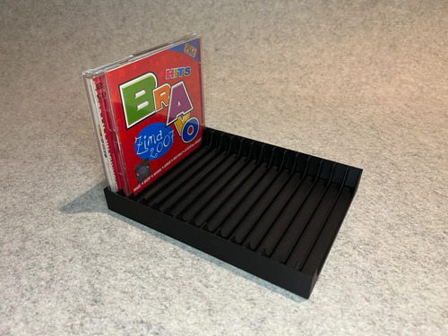 Soporte Stand Para 15 Cd Mesa Organizador 2
