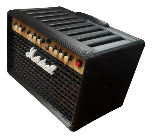 Soporte Uñetas De Guitarra Tematica Marshall 9 Bahias 2