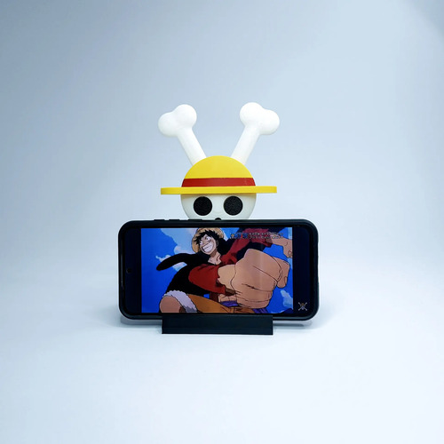 Soporte Para Celular Versión Jolly Roger One Piece 2