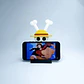 Soporte Para Celular Versión Jolly Roger One Piece - Miniatura 2