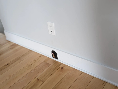Sticker Impreso 3d Jerry Decorativo Agujero De Pared 4