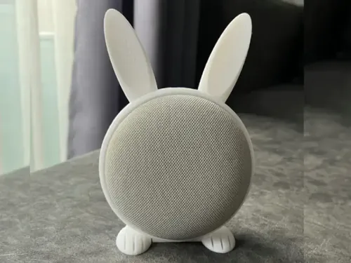 Soporte Escritorio Google Nest Home Mini Conejo De Pascua 5