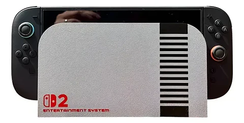 Revestimiento Frontal Base Switch 2 Versión Nintendo Nes