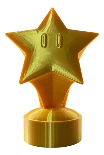 Trofeo Estrella Mario Kart (personalizado) 2