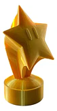 Trofeo Estrella Mario Kart (personalizado) - Miniatura 3