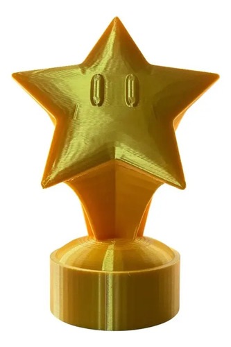 Trofeo Estrella Mario Kart (personalizado) 4