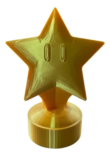 Trofeo Estrella Mario Kart (personalizado) 5