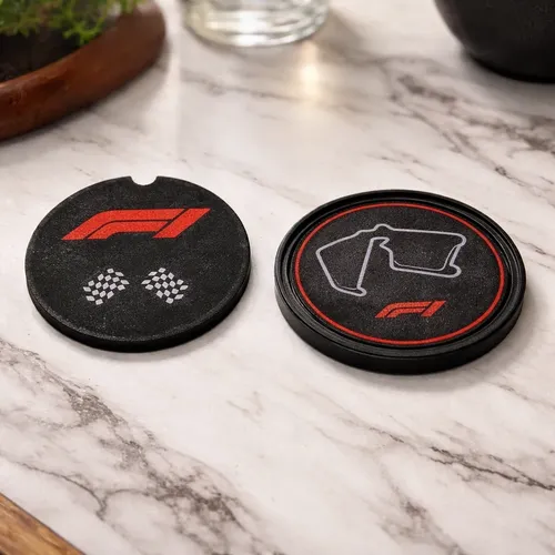 Posavasos Versión Logo Formula 1 (pack 6) 12
