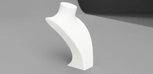 Expositor De Busto Para Collar Dama (20cm) 4