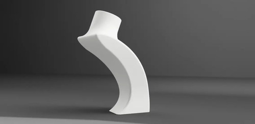 Expositor De Busto Para Collar Dama (20cm) 5