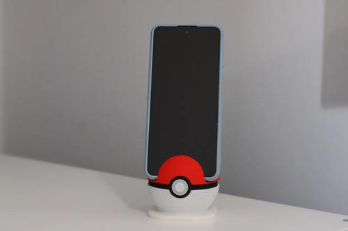 Soporte Escritorio Para Teléfono Versión Pokébola 3