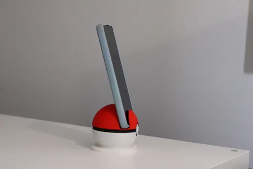 Soporte Escritorio Para Teléfono Versión Pokébola 4