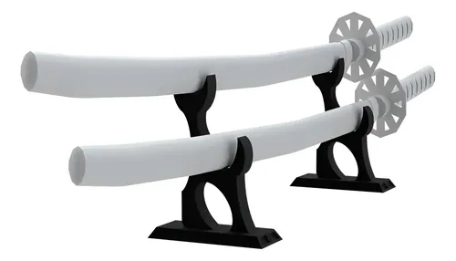 Soporte Espadas Katanas Japonesas Mesa Samurái 5