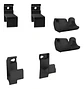 Soporte Muro Ps4 Slim + 2 Soporte De Control - Miniatura 1
