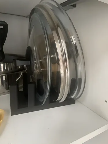 Estante Soporte Para Tapas De Ollas 2