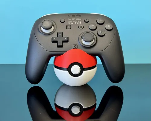 Soporte Joysticks Versión Pokébola Mandos Switch 2 8