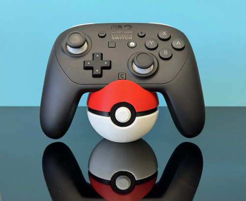 Soporte Joysticks Versión Pokébola Mandos Switch 2 12