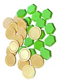 Monedas De Oro Y Gemas Tematica Juego Clash Royale (pack30u) - Miniatura 5