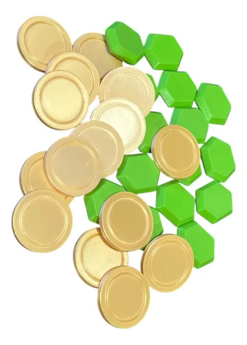 Monedas De Oro Y Gemas Tematica Juego Clash Royale (pack30u) 6
