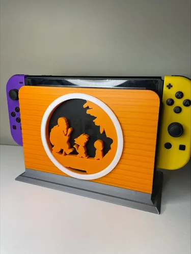 Soporte Base Para Nintendo Switch Con Diseño De Dragon Ball 3