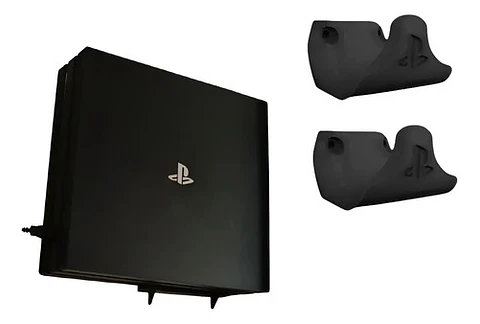 Soporte Muro Ps4 Pro + 2 Soporte De Control