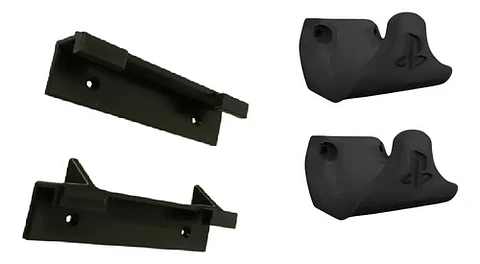Soporte Muro Ps4 Pro + 2 Soporte De Control