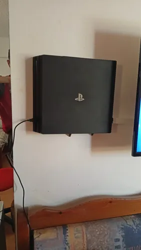 Soporte Muro Ps4 Pro + 2 Soporte De Control 3