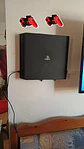 Soporte Muro Ps4 Pro + 2 Soporte De Control - Miniatura 4