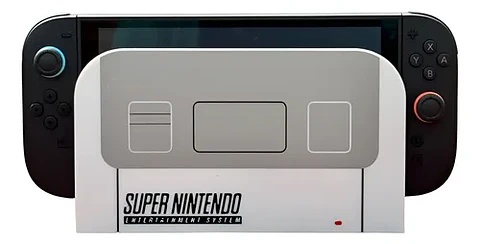 Revestimiento Para Base Switch 2 Versión Nintendo Nes