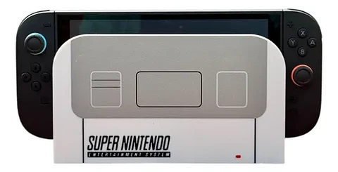 Revestimiento Para Base Switch 2 Versión Nintendo Nes