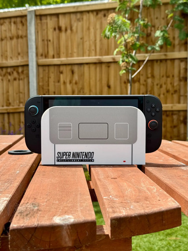 Revestimiento Para Base Switch 2 Versión Nintendo Nes 3