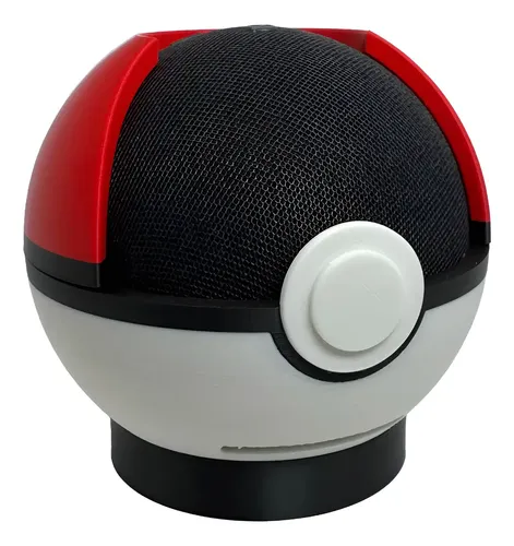 Soporte Escritorio Echo Dot 4 & 5 Versión Pokéball 1