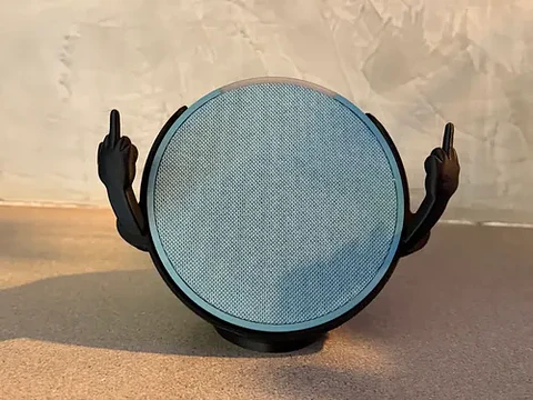 Soporte Escritorio Alexa Echo Pop Que Se Jodan