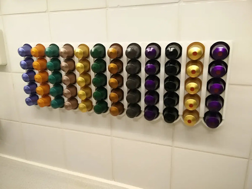 Porta Cápsulas De Café Nesspreso Soporte Pared 3