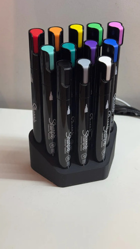 Porta Lapices Sharpie 12 Bahias (1.5cm Cada Orificio) 2