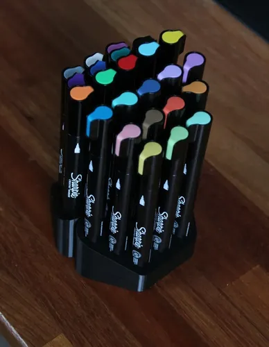 Porta Lapices Sharpie 12 Bahias (1.5cm Cada Orificio) 5
