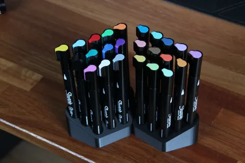 Porta Lapices Sharpie 12 Bahias (1.5cm Cada Orificio) 6