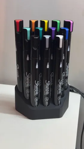 Porta Lapices Sharpie 12 Bahias (1.5cm Cada Orificio) 7