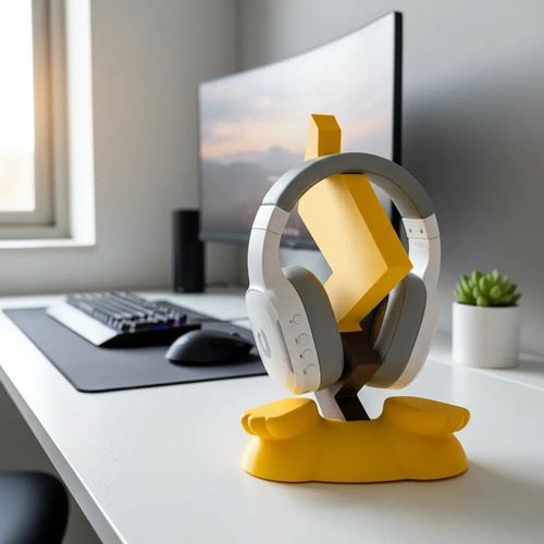Soporte Para Audífonos Versión Pikachu 1