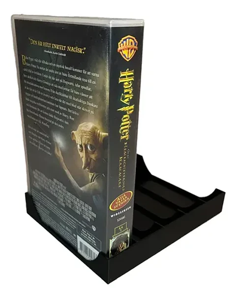 Soporte Organizador Para 5 Vhs